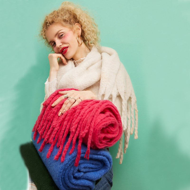 Cashmere Pashmina Wrap - Nhà Thiết Kế Thương Hiệu Nữ