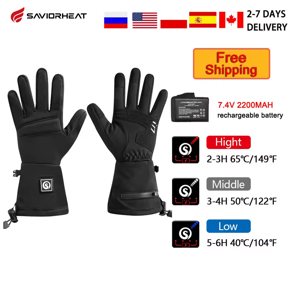 Snow Deer S18 Winter Heated Gl - đánh giá và giá Touch Screen Gloves