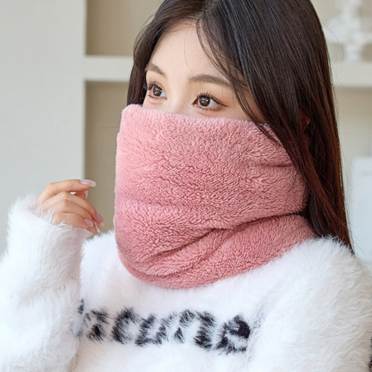 New solid color fleece-lined c - đánh giá và giá Neck Gaiter Fleece