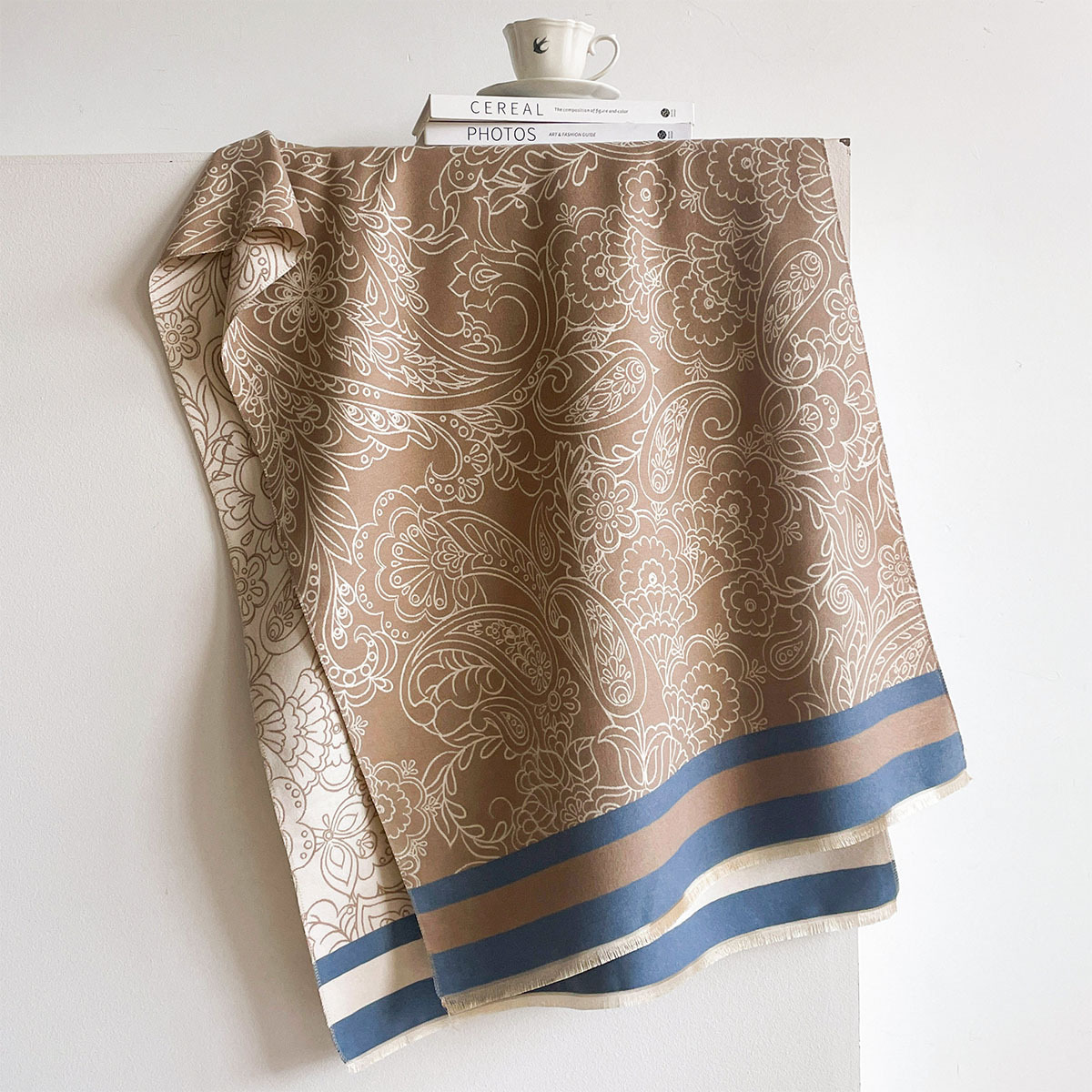 Warm Imitation Cashmere Scarf  - đánh giá và giá Cashmere Pashmina Wrap