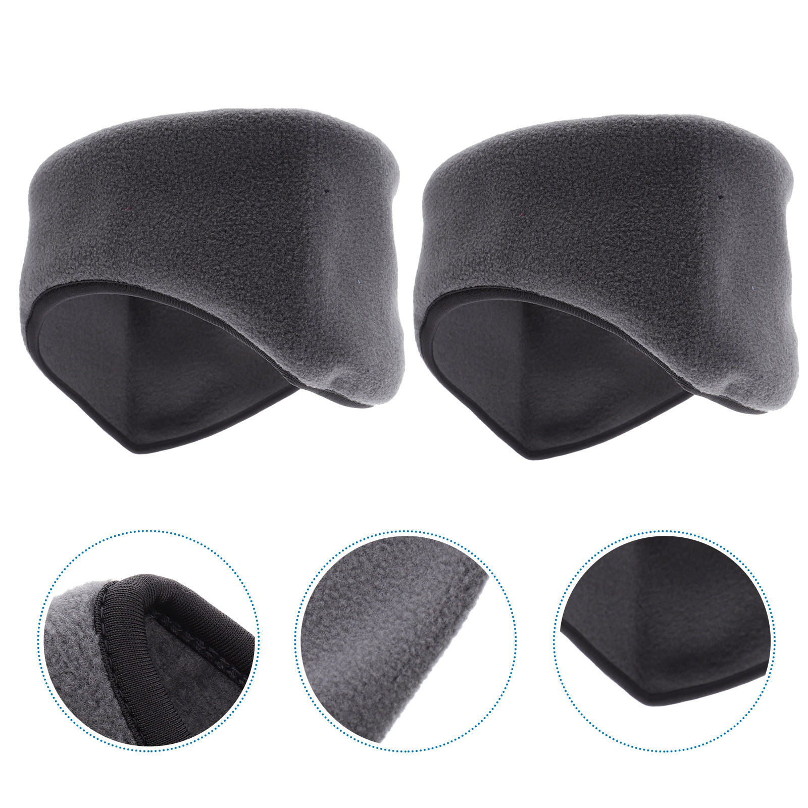 2Pcs Warm Windproof Ear Warmer - đánh giá và giá Fleece Ear Warmer Band